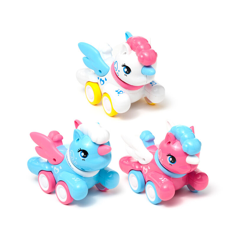 Press & Go Action Toy - Winged Unicorn
