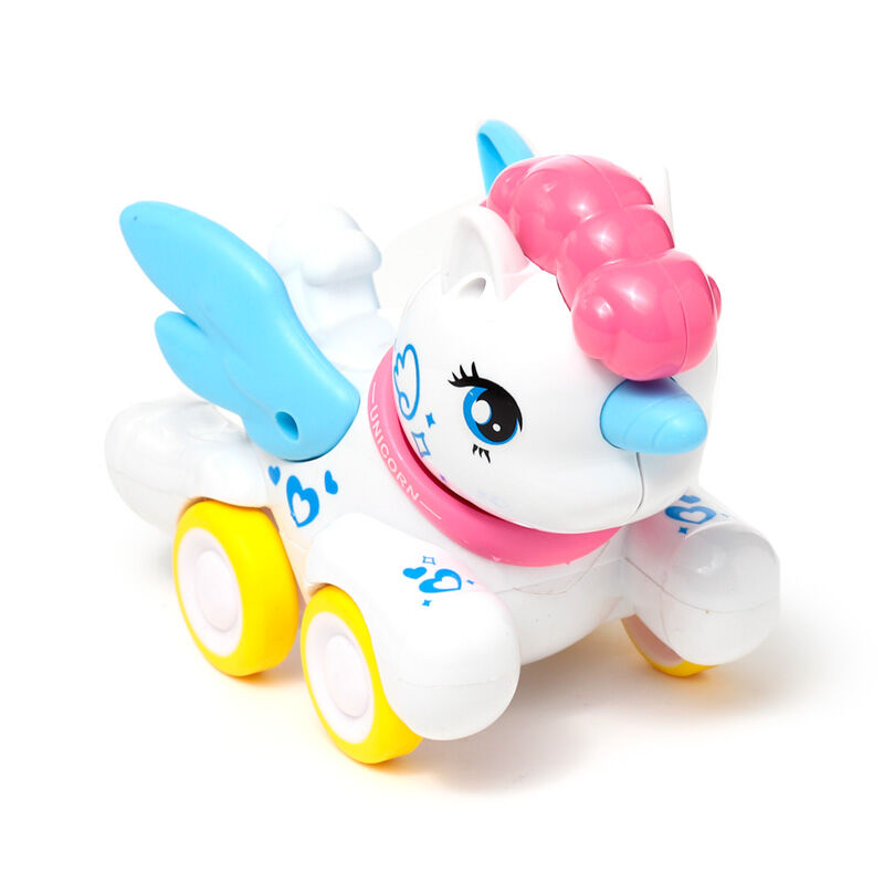 Press & Go Action Toy - Winged Unicorn