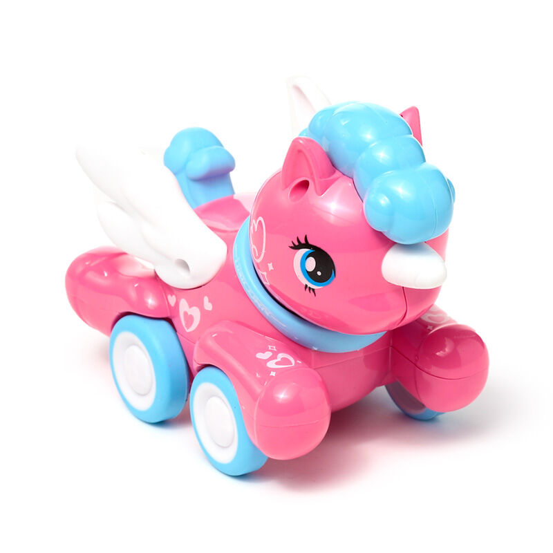 Press & Go Action Toy - Winged Unicorn