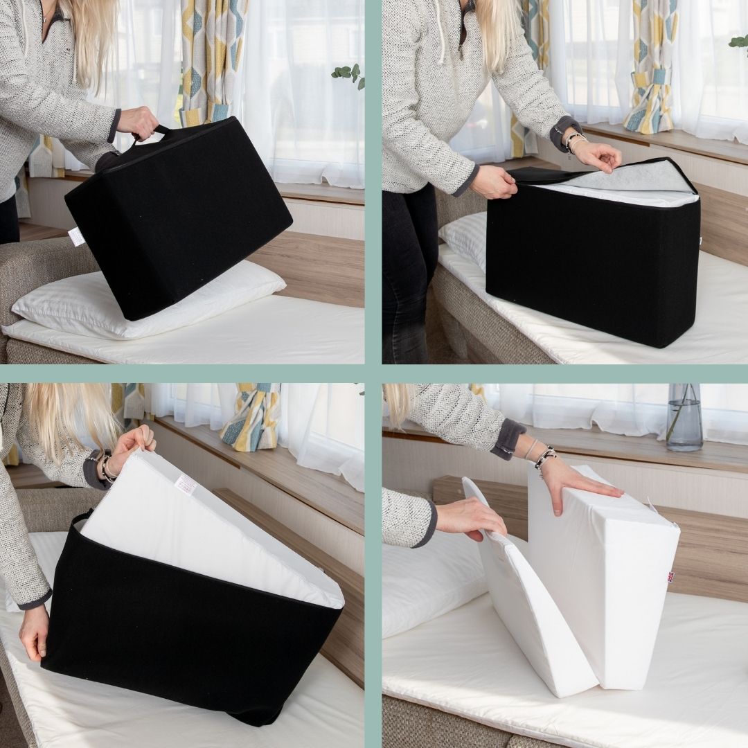 Journey-Ready Foldable Oasis for Acid Reflux Relief - Wedge