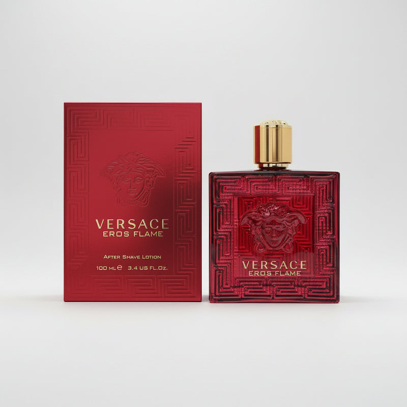 Versace Eros Flame Aftershave Lotion 100ml Splash