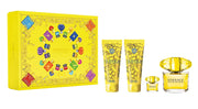 Versace Yellow Diamond Gift Set 90ml EDT + 100ml Body Lotion + 100ml Shower Gel + 5ml EDT