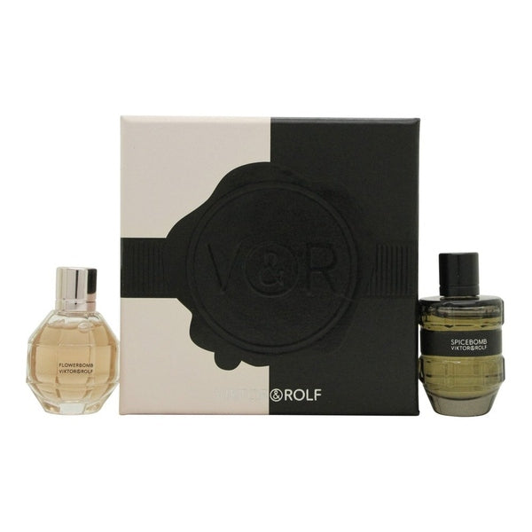 Viktor & Rolf Gift Set 7ml FlowerBomb EDP + 7ml Spicebomb EDT Default Title