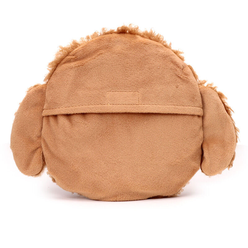 Microwavable Plush Lavender Heat Pack - Cavapoo Fluffy Dog Head