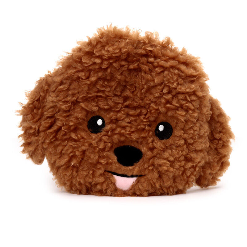 Microwavable Plush Lavender Heat Pack - Cavapoo Fluffy Dog Head