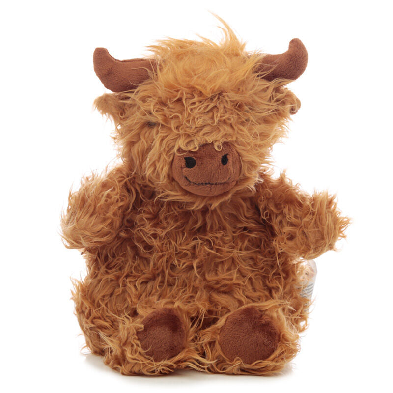 Microwavable Plush Lavender Heat Pack - Highland Coo