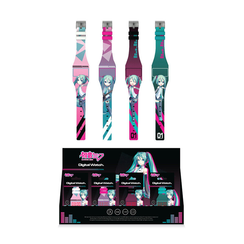 Silicone Digital Watch - Hatsune Miku