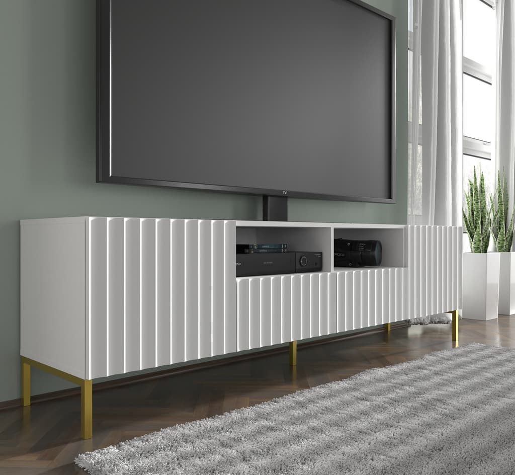 Wave TV Cabinet 200cm - Living Room