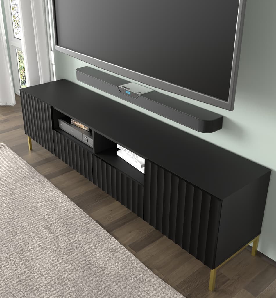 Wave TV Cabinet 200cm - Living Room