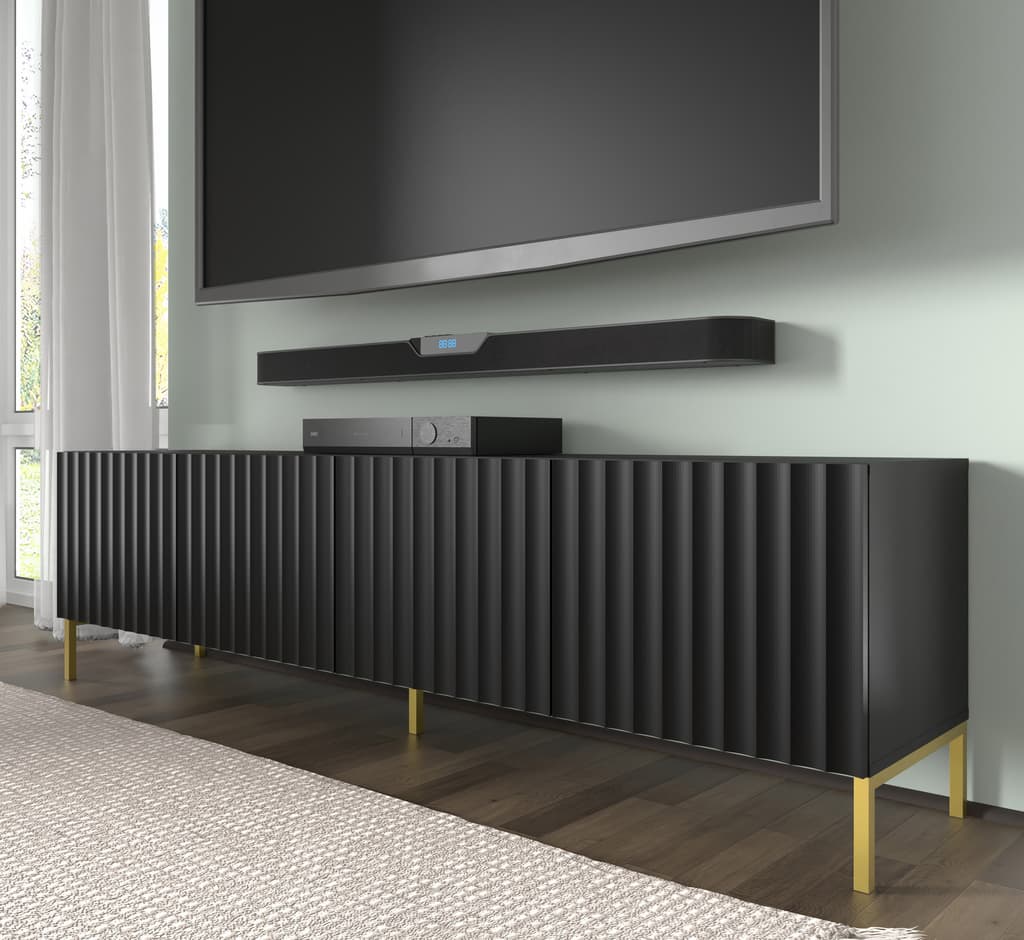 Wave TV Cabinet 200cm - Living Room