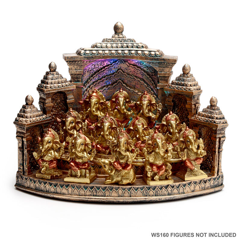 World Figure LED Display Stand - Ganesh