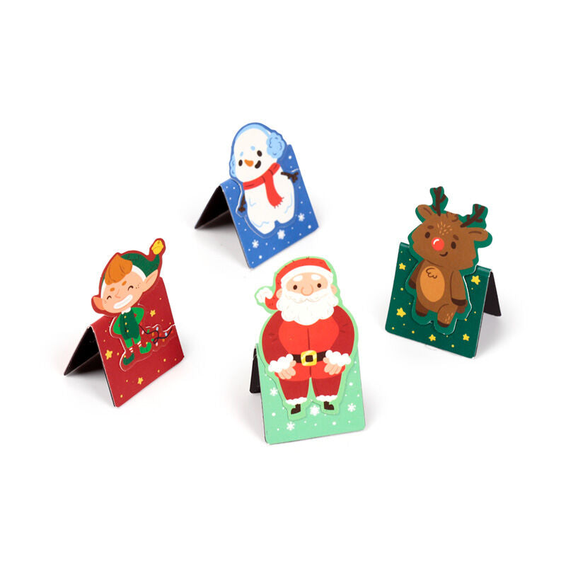 Magnetic Bookmark Set - Jingle Bunch Christmas