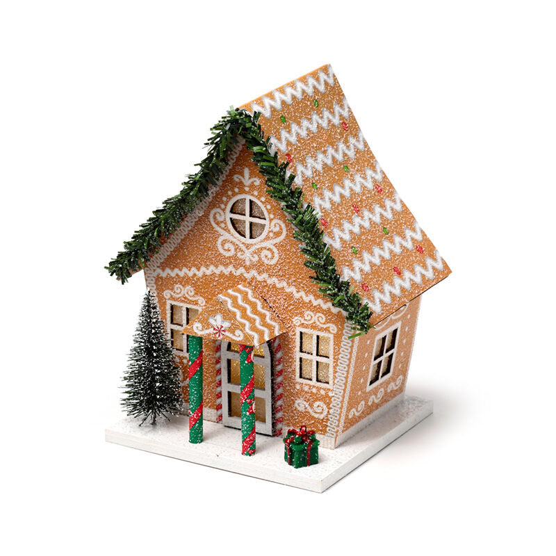 LED Decoration - Christmas Gingerbread House