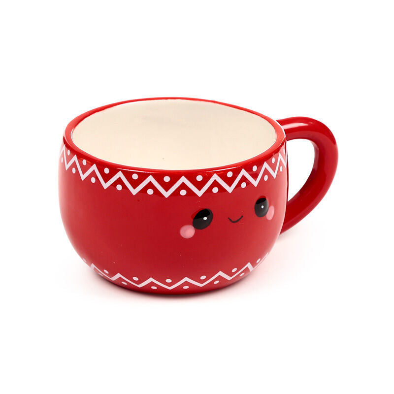 Ceramic Lidded Mug - Hot Chocolate Foodiemals