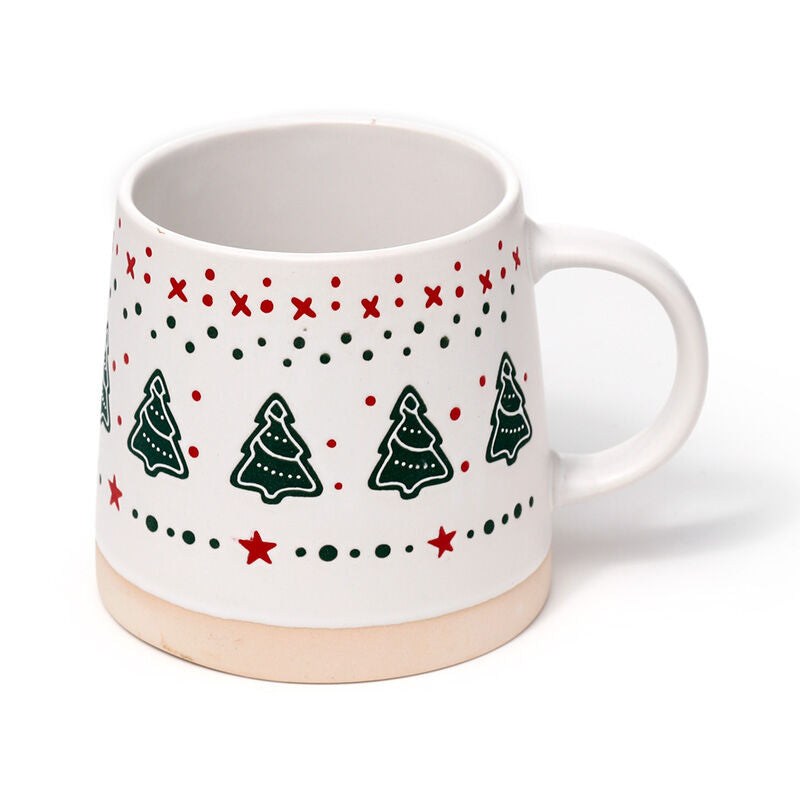 Stoneware Mug - Christmas Tree