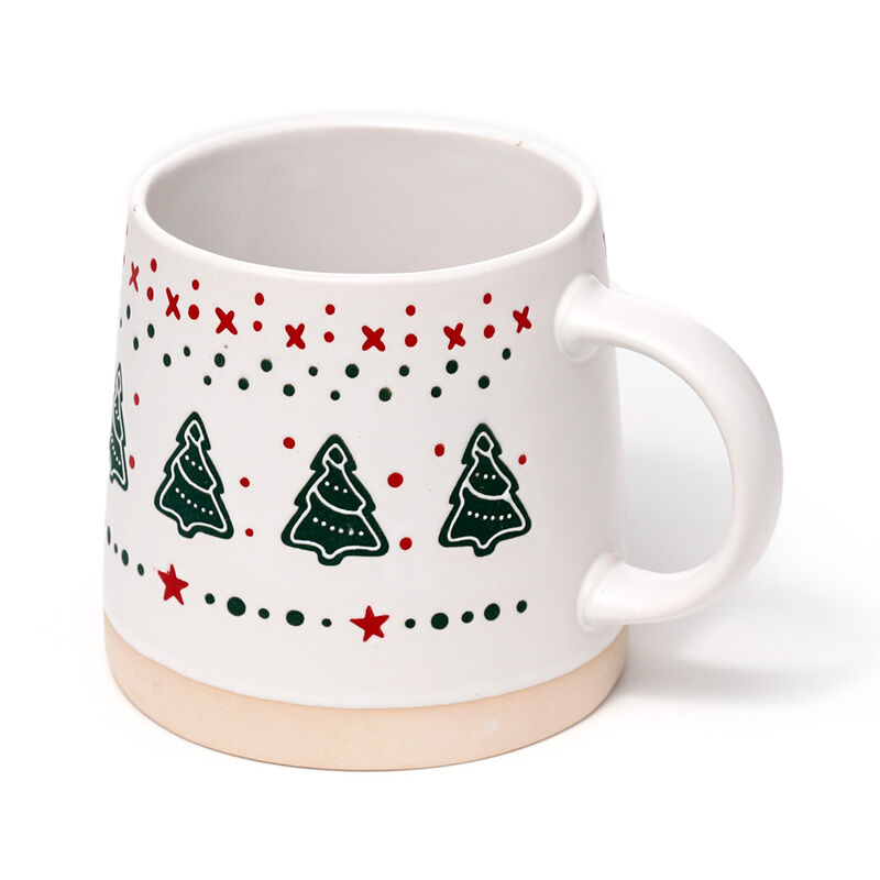 Stoneware Mug - Christmas Tree