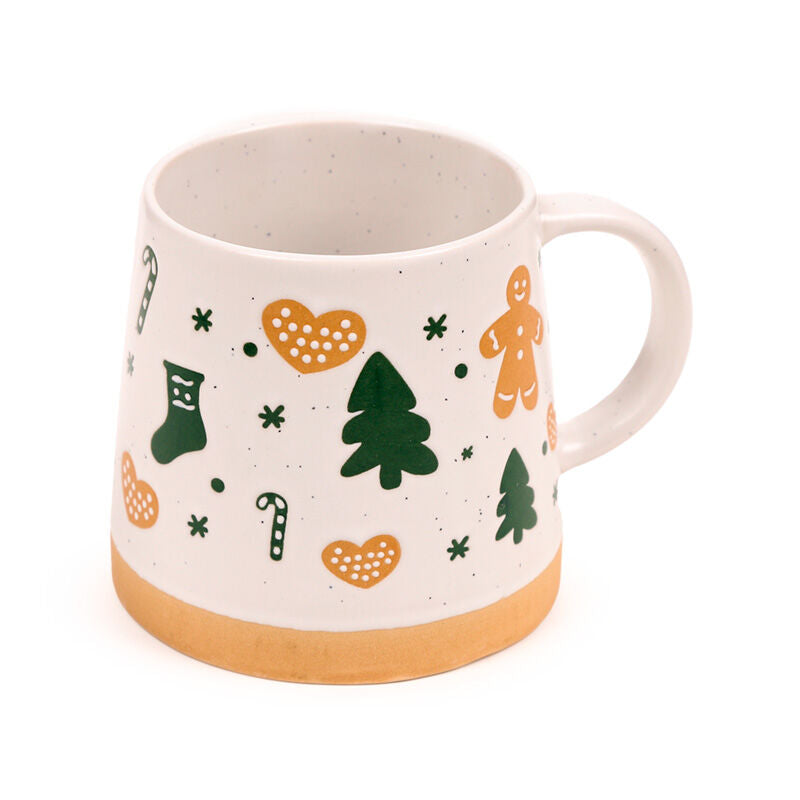Stoneware Mug - Gingerbread Man