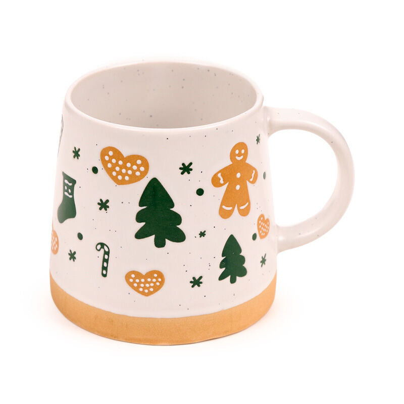 Stoneware Mug - Gingerbread Man