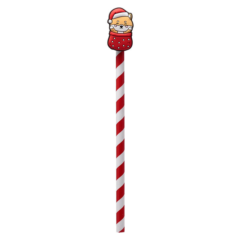 Pencil with PVC Topper - Christmas Adoramals