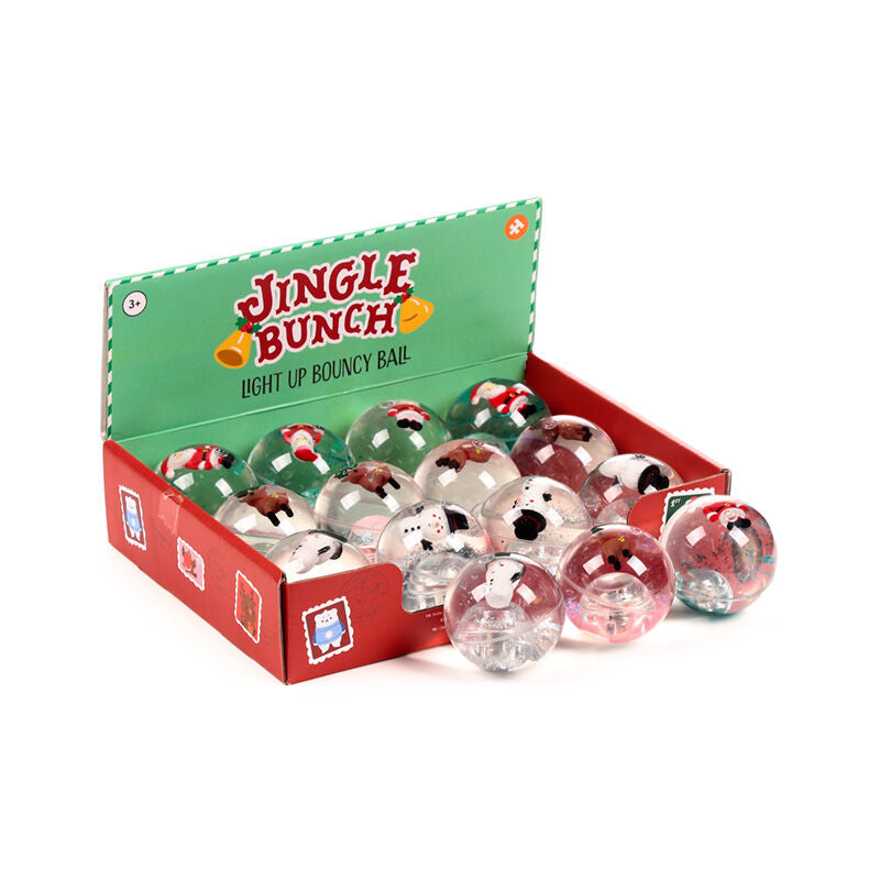 LED High Bounce Ball Toy - Jingle Bunch Christmas