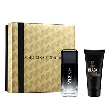 Carolina Herrera 212 VIP Black Gift Set 100ml EDP + 100ml Bath & Shower Gel