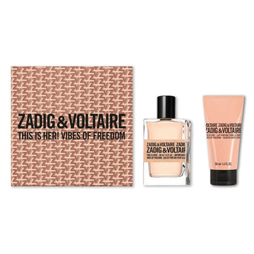 Zadig & Voltaire This is Her! Vibes of Freedom Gift Set 50ml EDP + 50ml Body Lotion