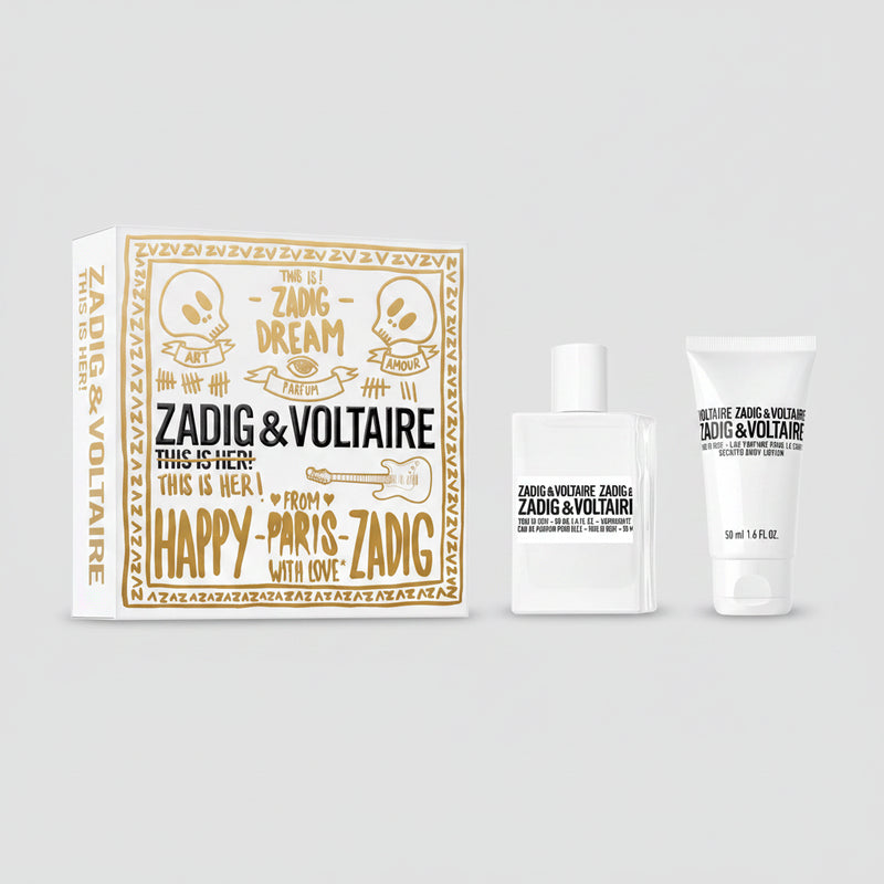 Zadig & Voltaire This is Her Gift Set 50ml EDP + 50ml Body Lotion