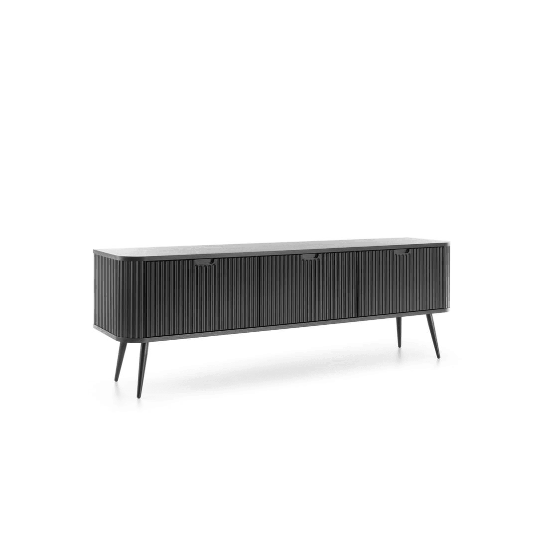 Zova TV Cabinet 168cm - Black / Living Room