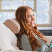 Armchair Head Rest Pillow | Adjustable Neck Support Cushion