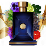 Versace Pour Homme Dylan Blue Gift Set 100ml EDT + 150ml Shower Gel + 5ml EDT