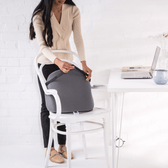 Ergonomic Chair Back Cushion | Lumbar & Side Support Backrest