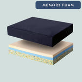 Bariatric Seat Cushion Heavy Duty | Memory Foam Extra Support Standard