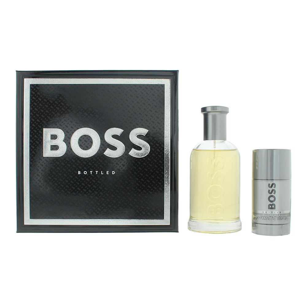 Hugo Boss Bottled Gift Set 200ml EDT + 75ml Deodorant Stick