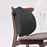 Ergonomic Lumbar Support Back Cushion Black