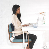 Compact Lumbar Support for Office Chair & Travel