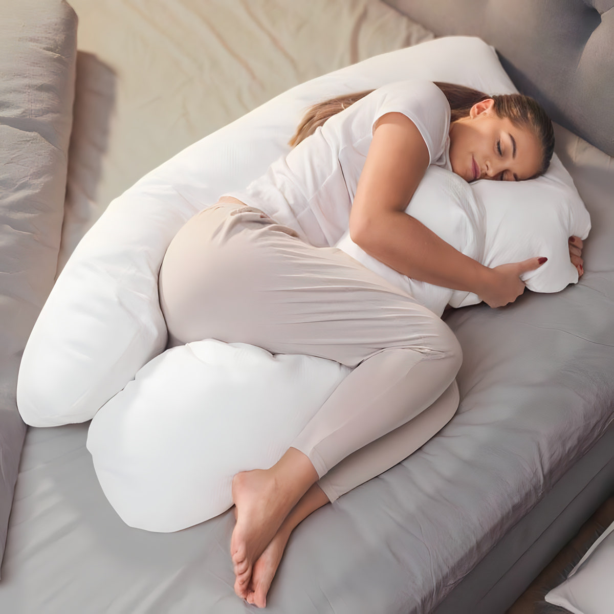 U Shaped Pregnancy Pillow UK Full Body Maternity Body Pillow