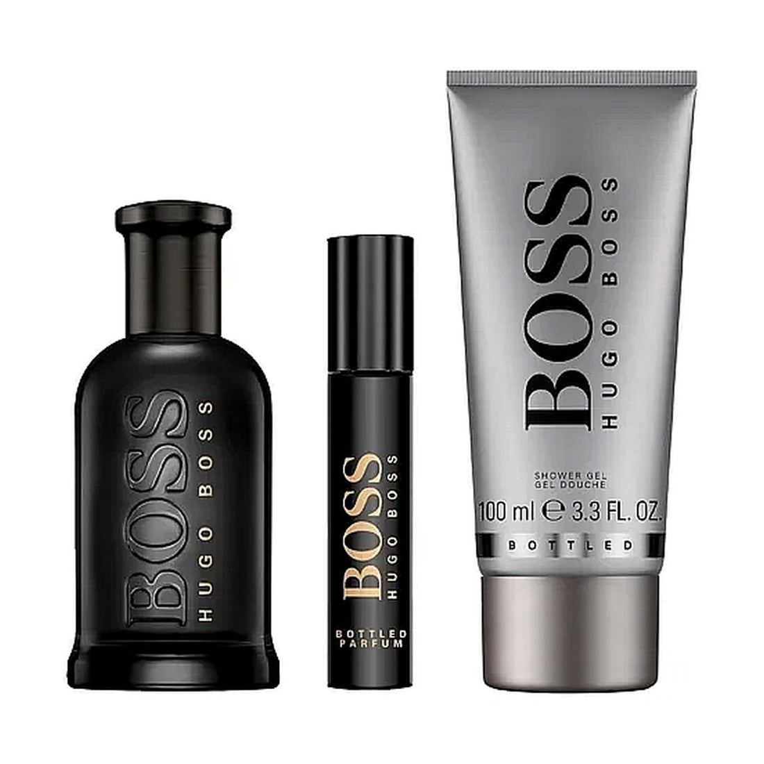 Hugo Boss Boss Bottled Parfum Gift Set 100ml EDP + 100ml Shower Gel + 10ml EDP
