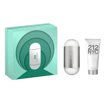 Carolina Herrera 212 NYC Gift Set 100ml EDT + 100ml Body Lotion + 10ml EDT