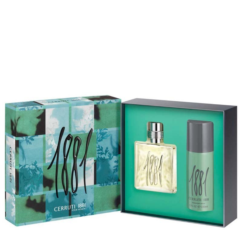 Cerruti 1881 Pour Homme Giftset 100ml EDT Spray+ 150ml Deo Spray
