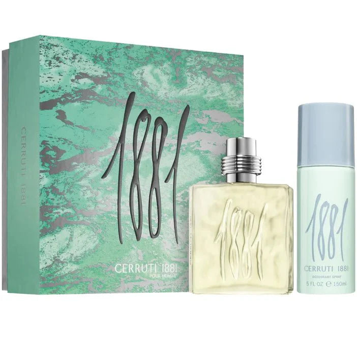 Cerruti 1881 Pour Homme Giftset 100ml EDT Spray+ 150ml Deo Spray