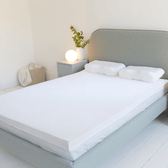 Orthopaedic Egg Crate Mattress Topper Coolmax Cover