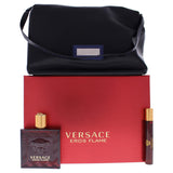 Versace Eros Flame Gift Set 100ml EDP + 10ml EDP + Toiletry Bag