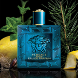 Versace Eros Gift Set 100ml EDP + 5ml EDP + 150ml Bath and Shower Gel