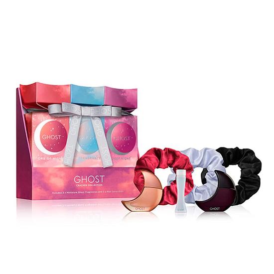 Ghost Mini Cracker Collection 10ml Orb of Night EDP + 10ml Deep Night EDT + 5ml Ghost EDT + 3 Scrunchies Default Title