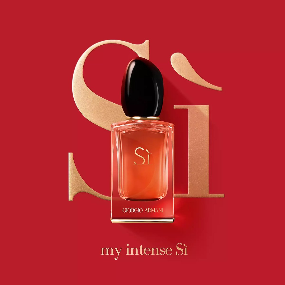 Giorgio Armani SI Eau De Parfum Intense 100ml Refillable Spray