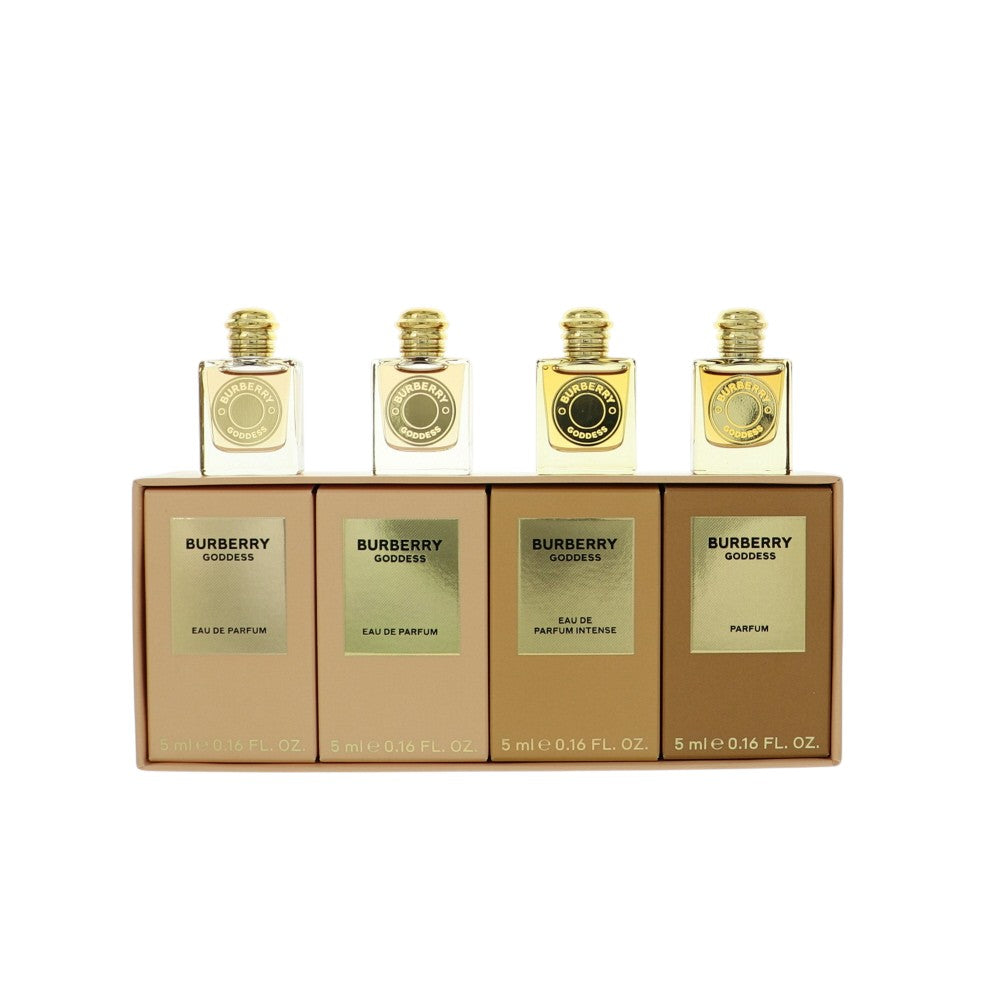 Burberry Goddess Miniature Collection Gift Set 2x 5ml Eau de Parfum + 1x Eau de Parfum Intense + 1x Parfum