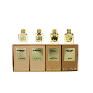 Burberry Goddess Miniature Collection Gift Set 2x 5ml Eau de Parfum + 1x Eau de Parfum Intense + 1x Parfum