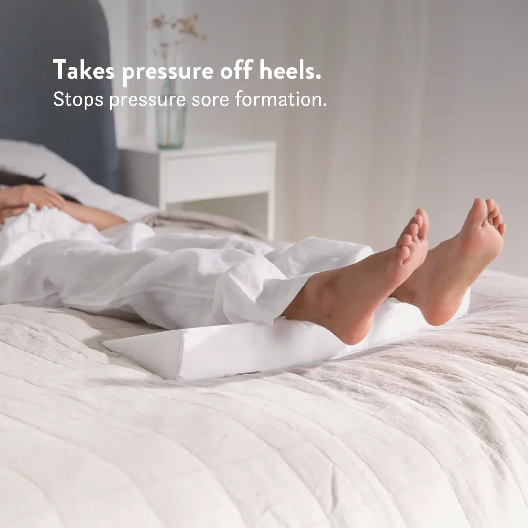 Heel Lift Pillow | Ankle & Leg Elevation Support Cushion