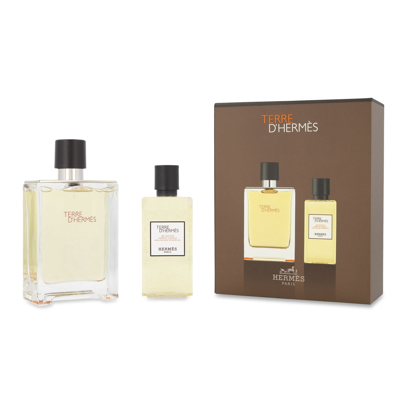Hermes Terre d'Hermes Gift Set 100ml EDT + 80ml Shower Gel