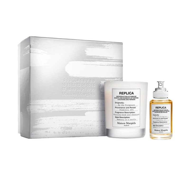Maison Margiela By The Fireplace Gift Set 30ml EDT + 165g Candle